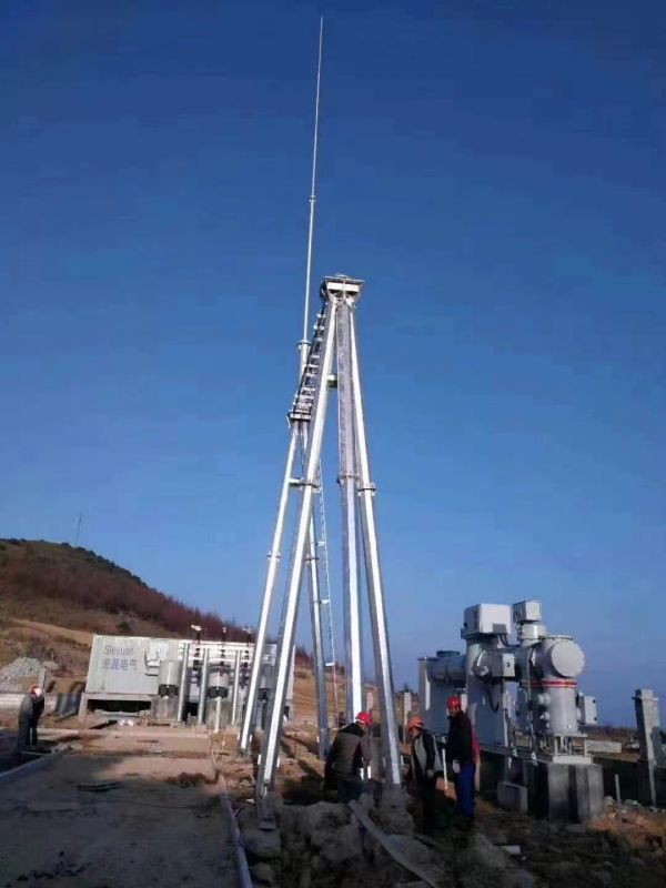 龍門構架避雷針